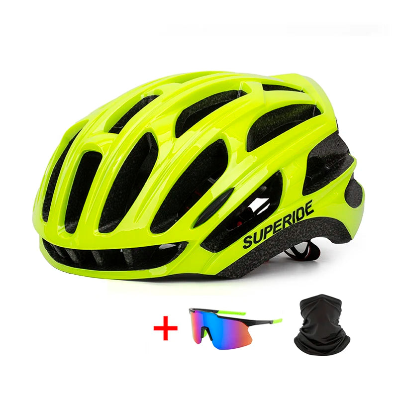 SuperRide Road Cycling Helmet Kit