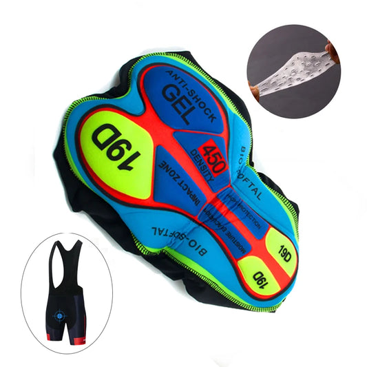 Jersey de cyclisme et shorts de dossiers