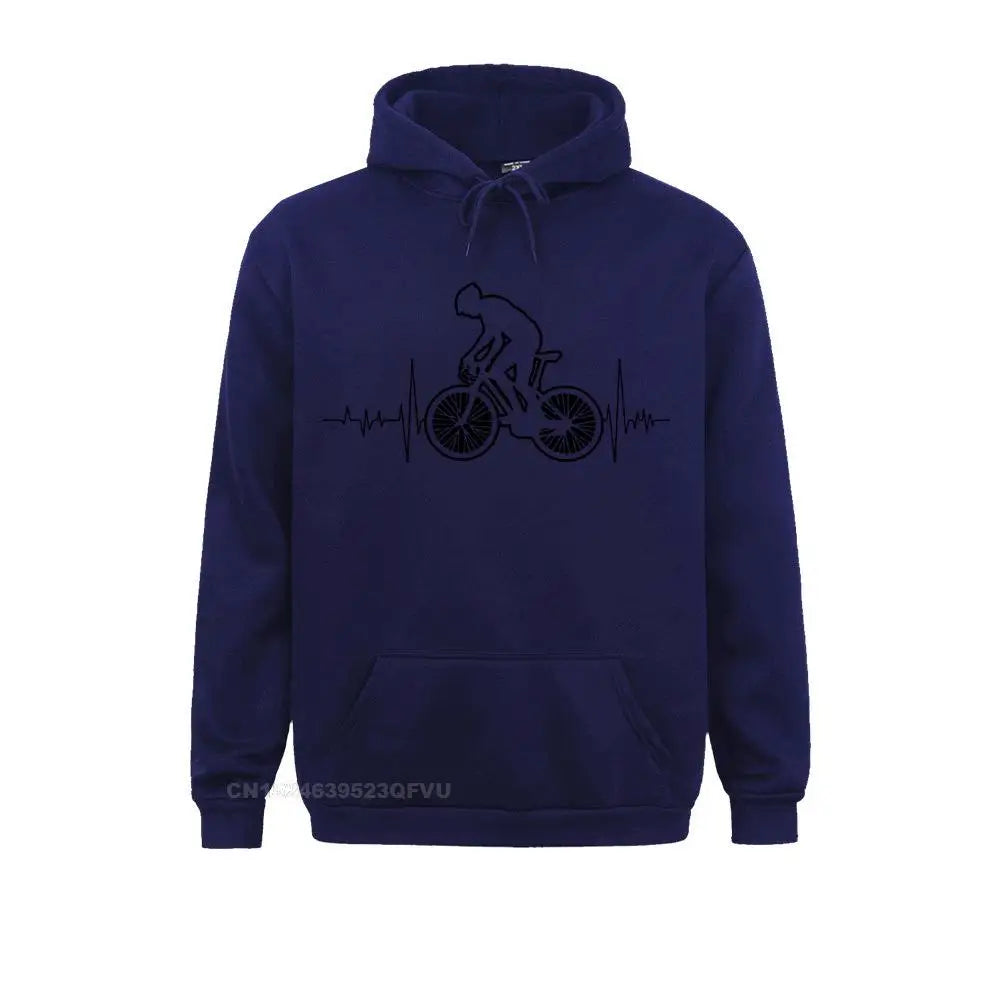 MTB Heartbeat Cycling Hoodie