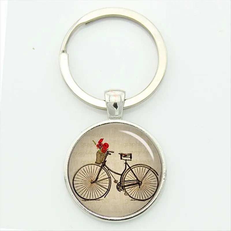 Klassischer Fahrradschlüsselkette