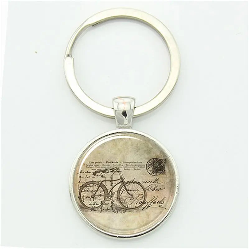Klassischer Fahrradschlüsselkette