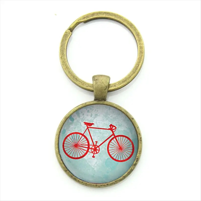 Klassischer Fahrradschlüsselkette