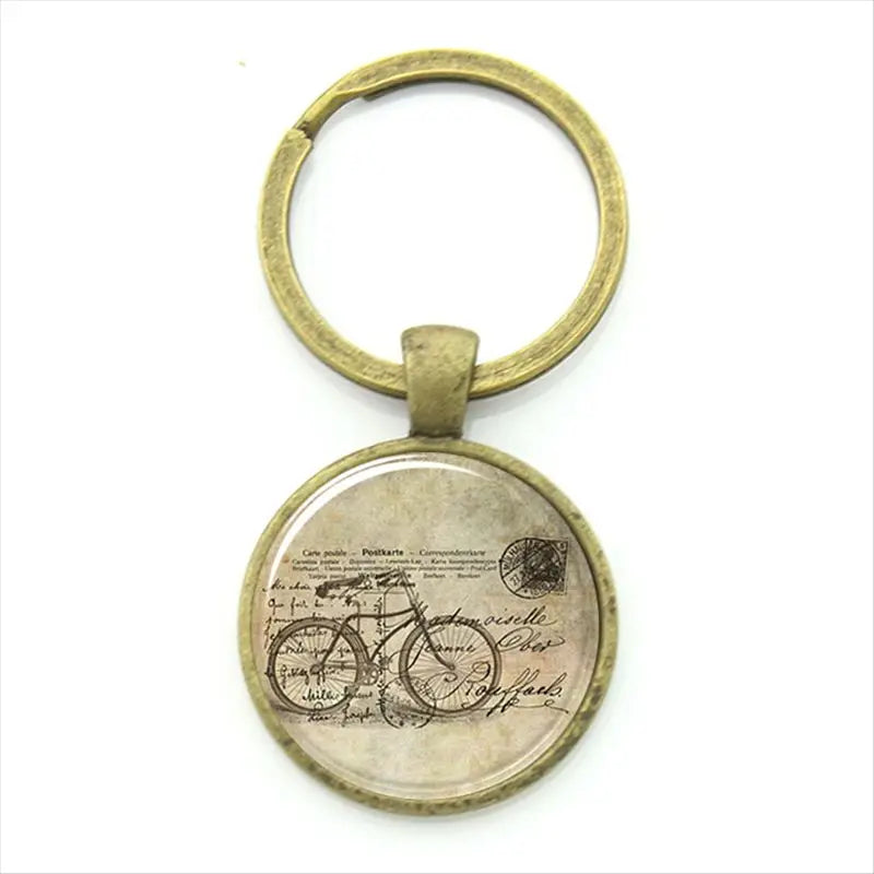 Klassischer Fahrradschlüsselkette