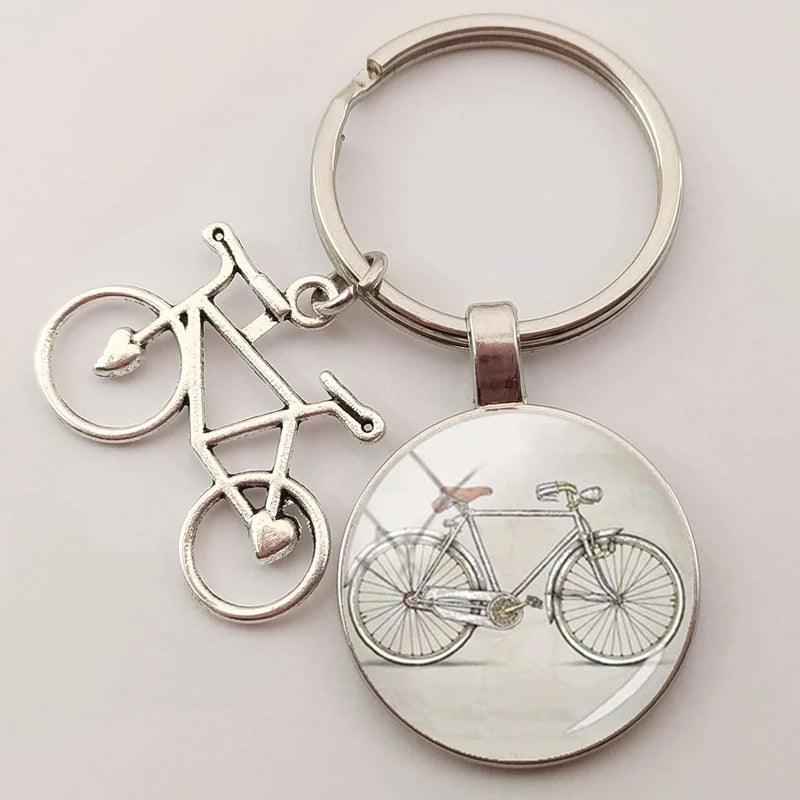 Fahrrad -Charmeschlüsselbund