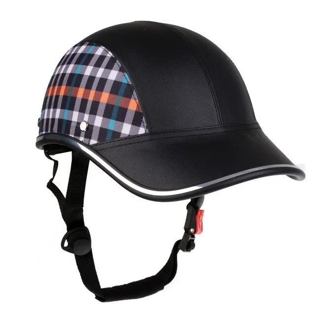 Classic Baseball Cap Style Half-Helmet