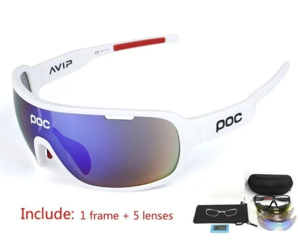 Cycling Sunglasses Set