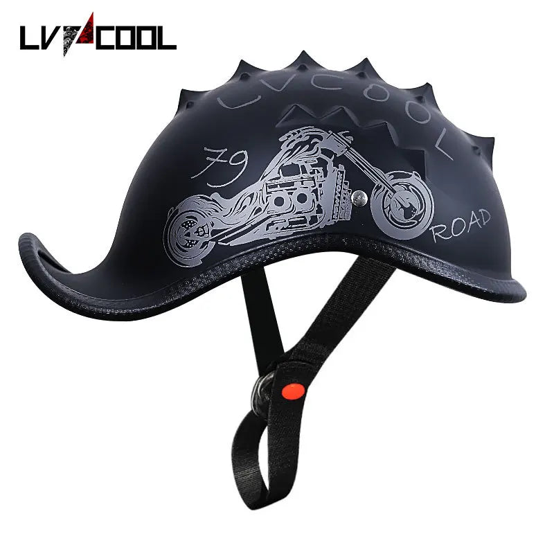Spike Half-Helmet