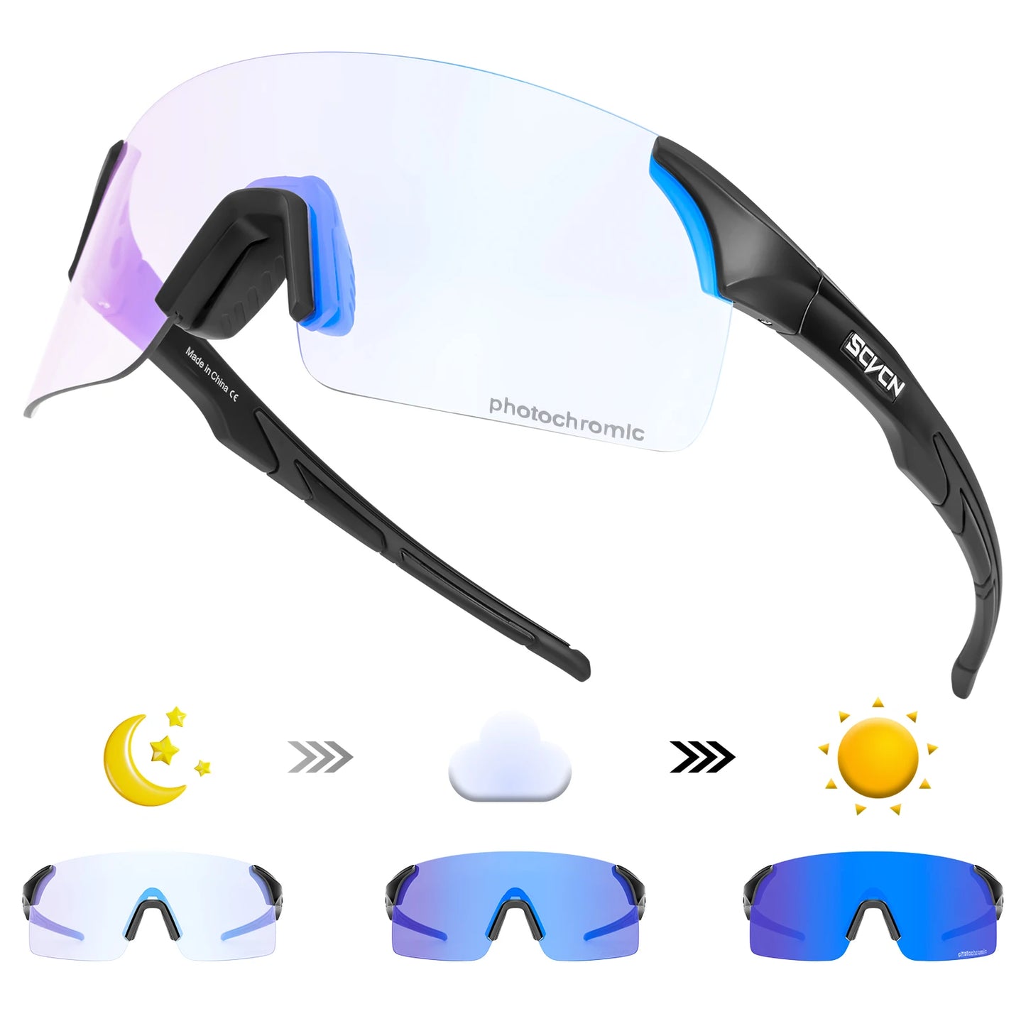 Futuristic Shield Sunglasses