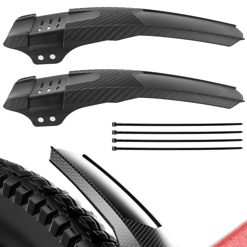 2 pcs Bicycle Front & Rear Fenders Universal