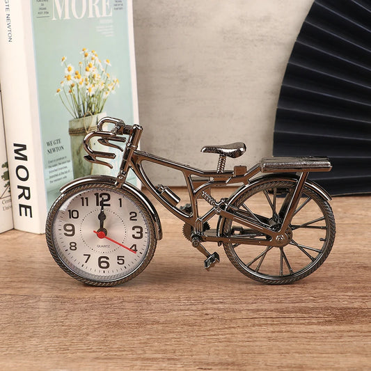 Retro Bicycle Desktop Clock