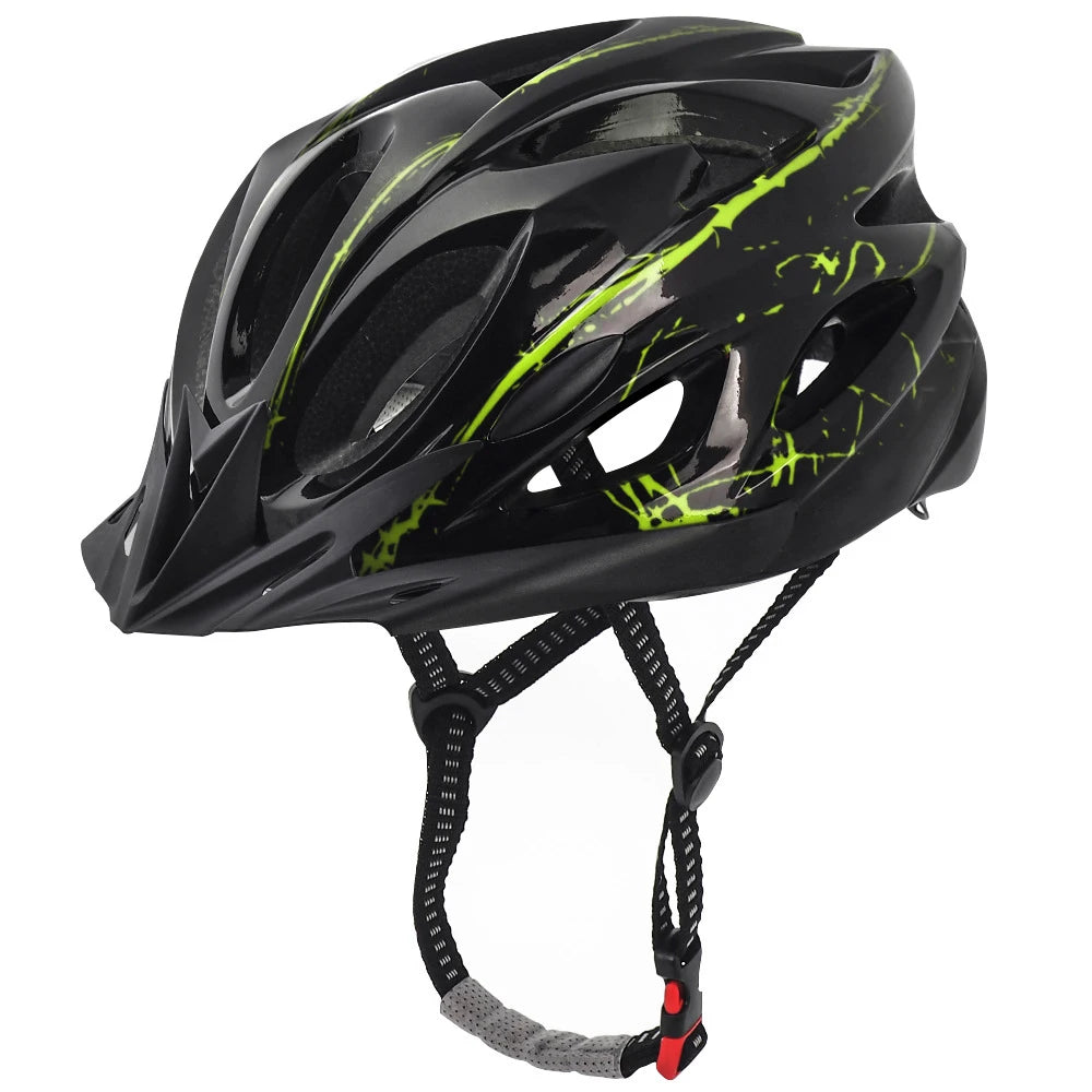 MTB-/Rennradhelm mit magnetischer Schutzbrille