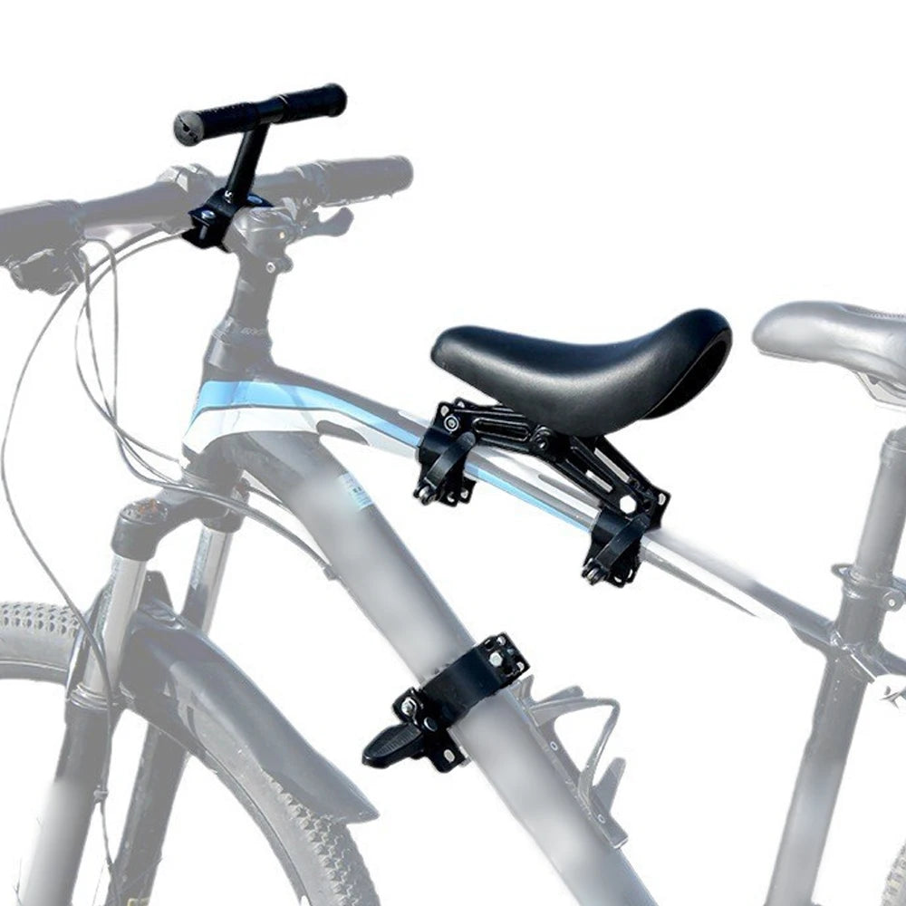 Front-Mounted Child Bike Seat with Handlebar