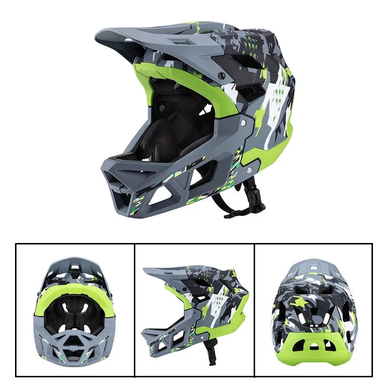 Full-Face Mountain Bike Helmet