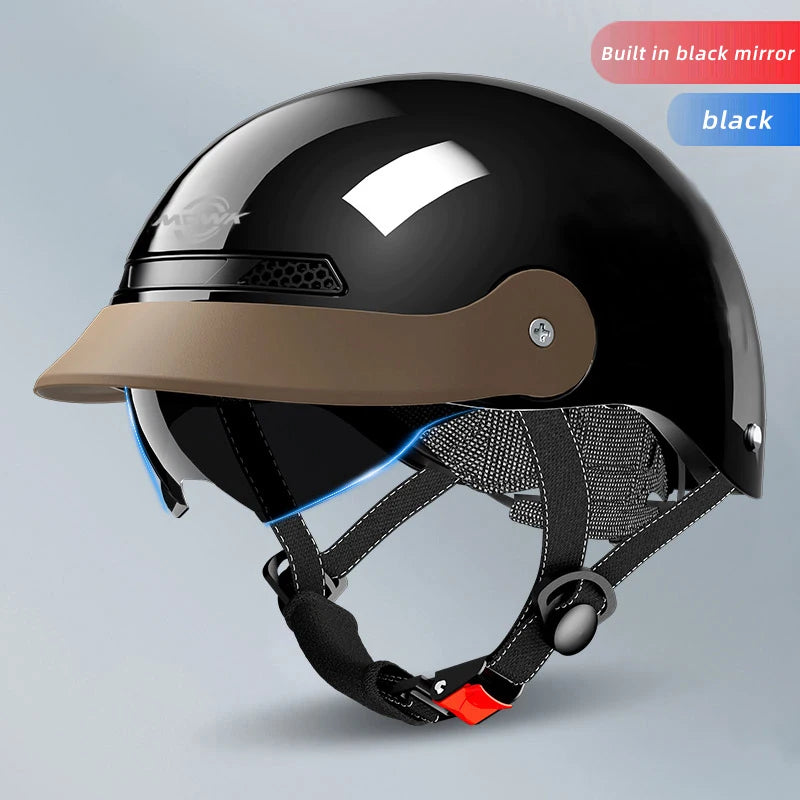 Low-Profile Half-Helmet