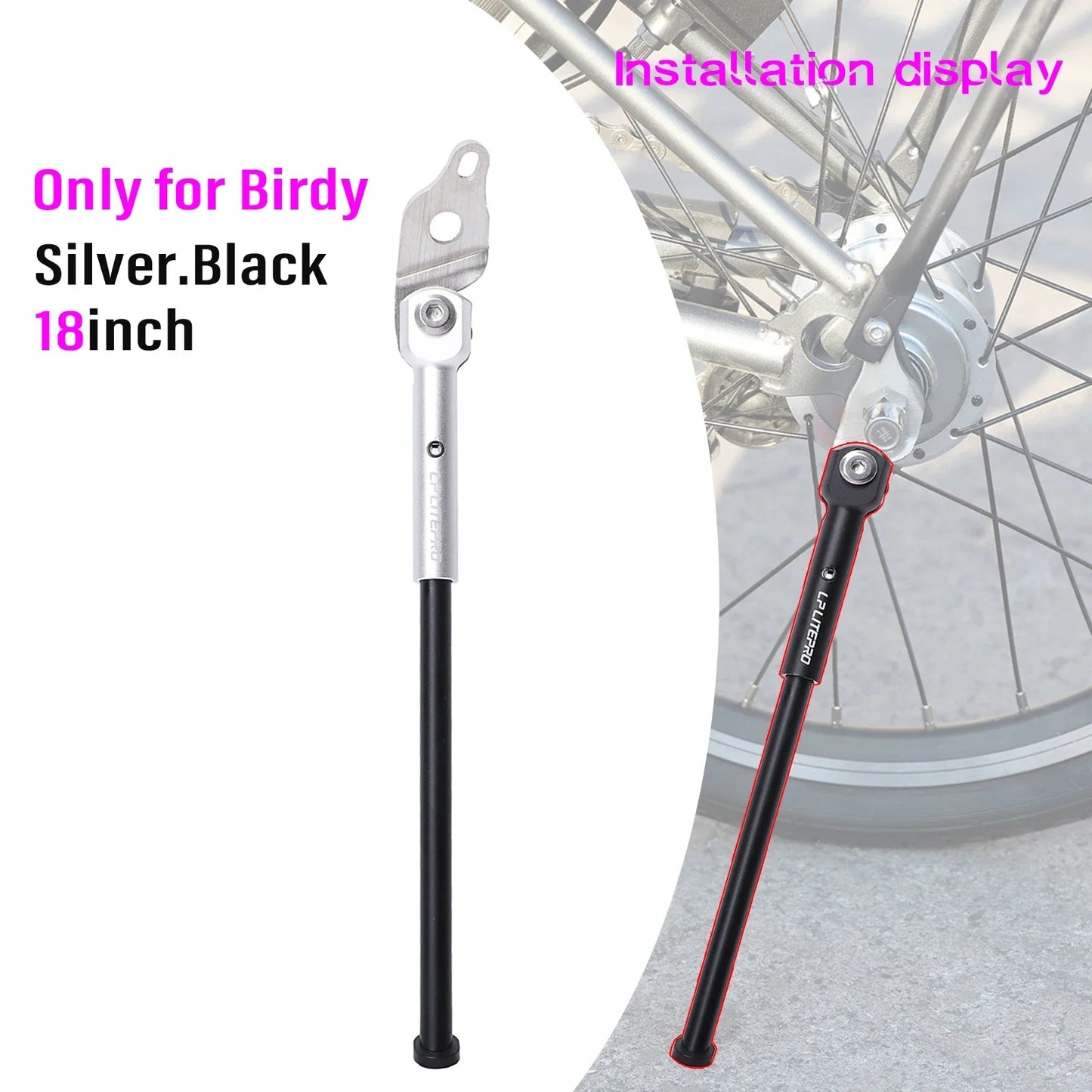Fahrradständer aus Aluminiumlegierung