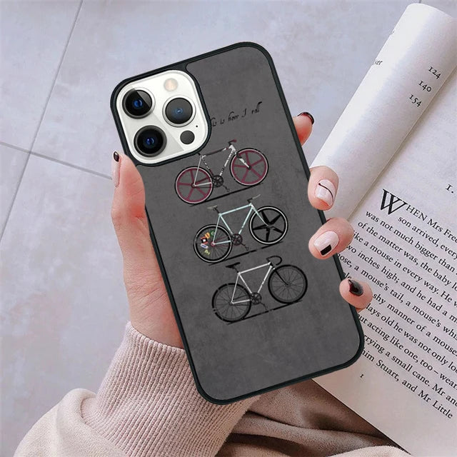 Telefonhüllen mit Fahrradmotiven