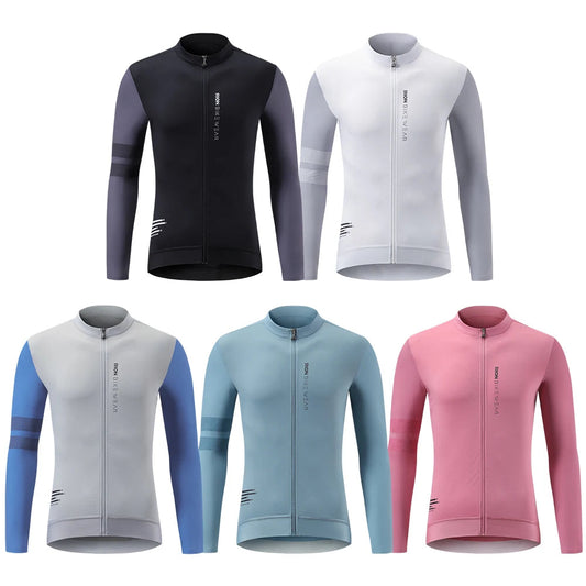 Maillot de vélo à manches longues - confort respirant