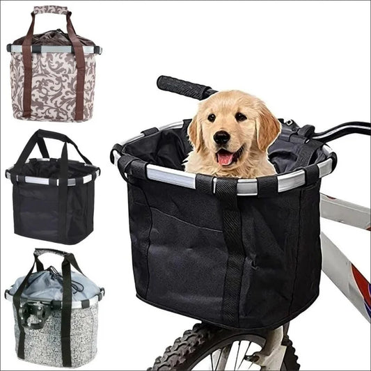 Foldable Pet & Cargo Bicycle Basket