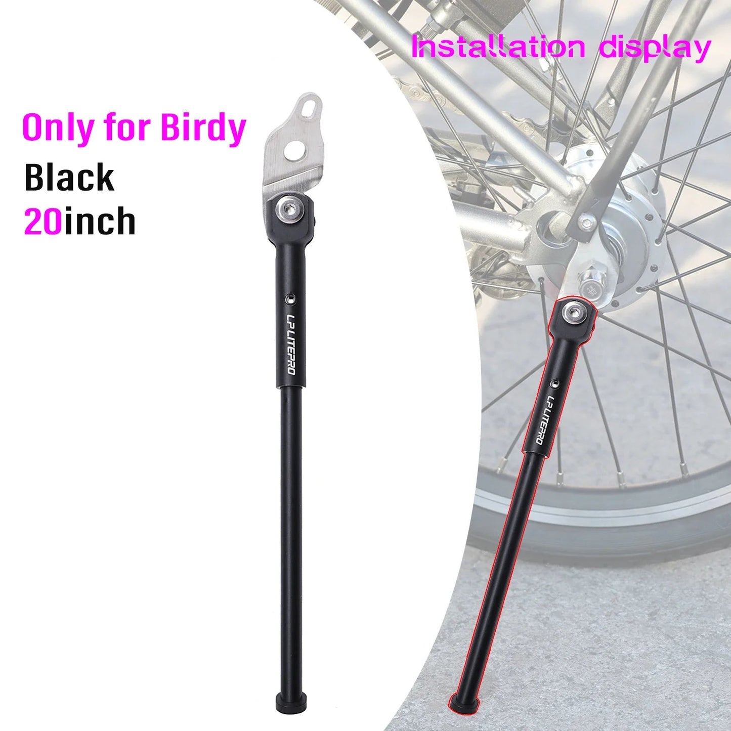 Fahrradständer aus Aluminiumlegierung