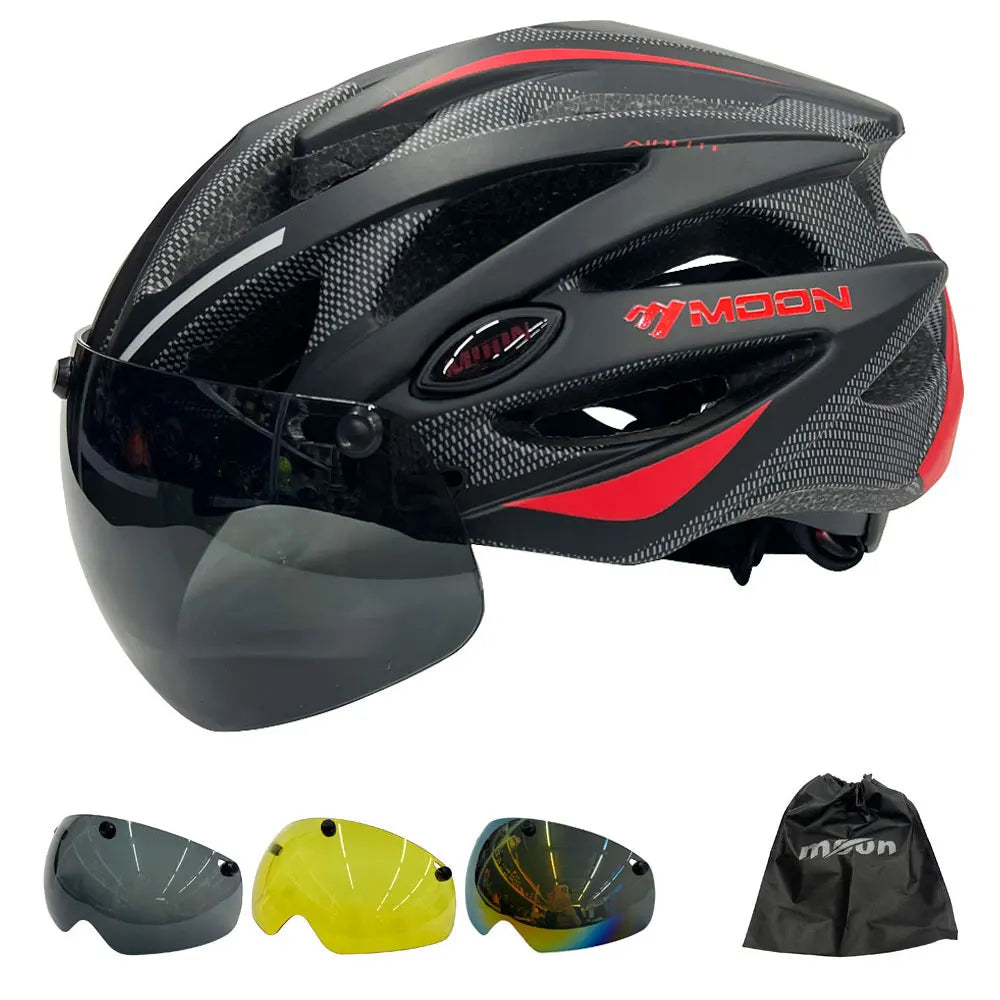 Multi-Sport Helmet with Magnetic Visor
