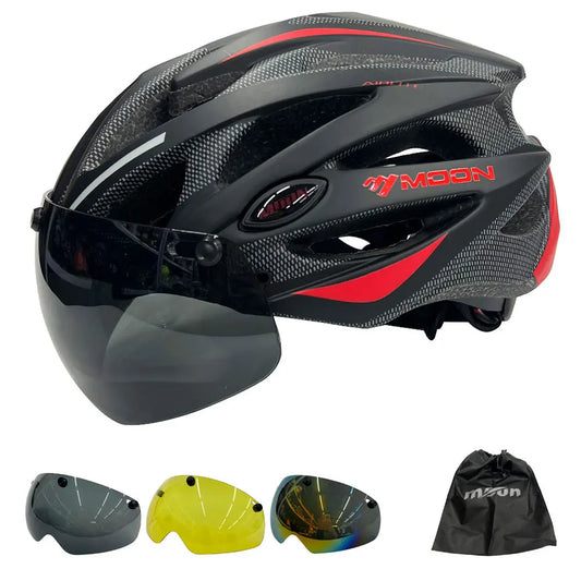 Multi-Sport Helmet with Magnetic Visor