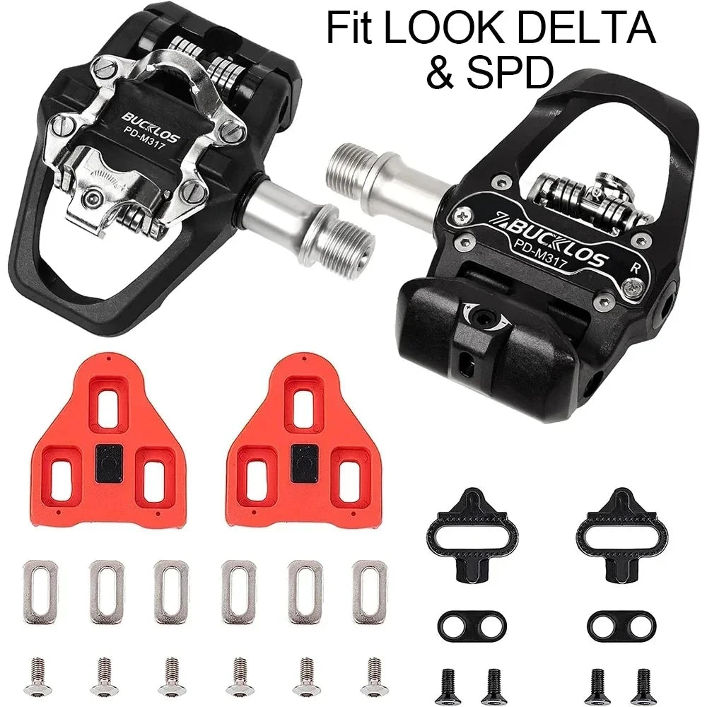 Pédales de cyclisme à double face