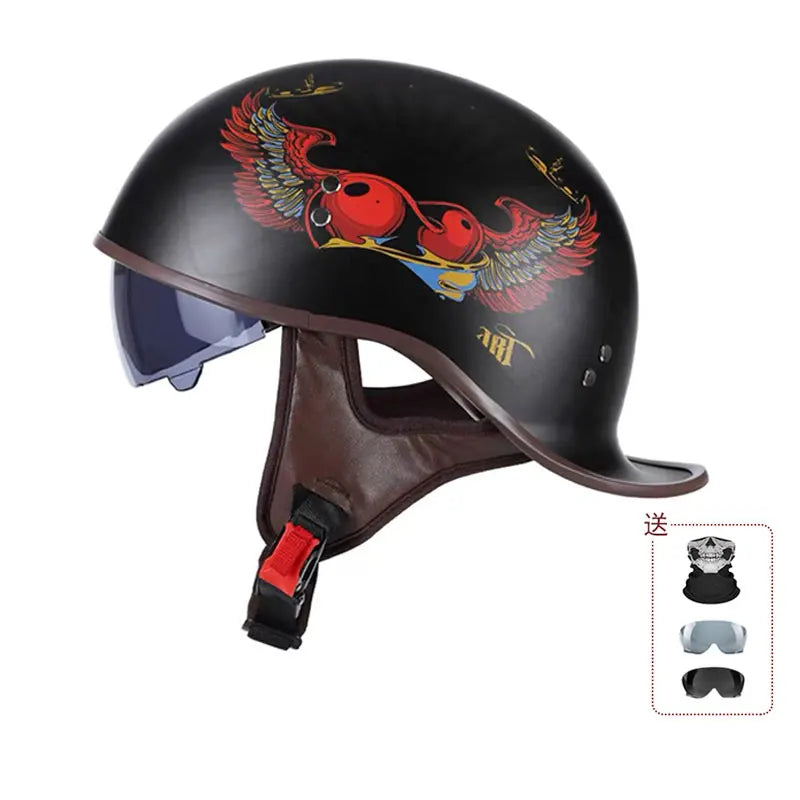 Retro Cruiser Half-Face Helmet