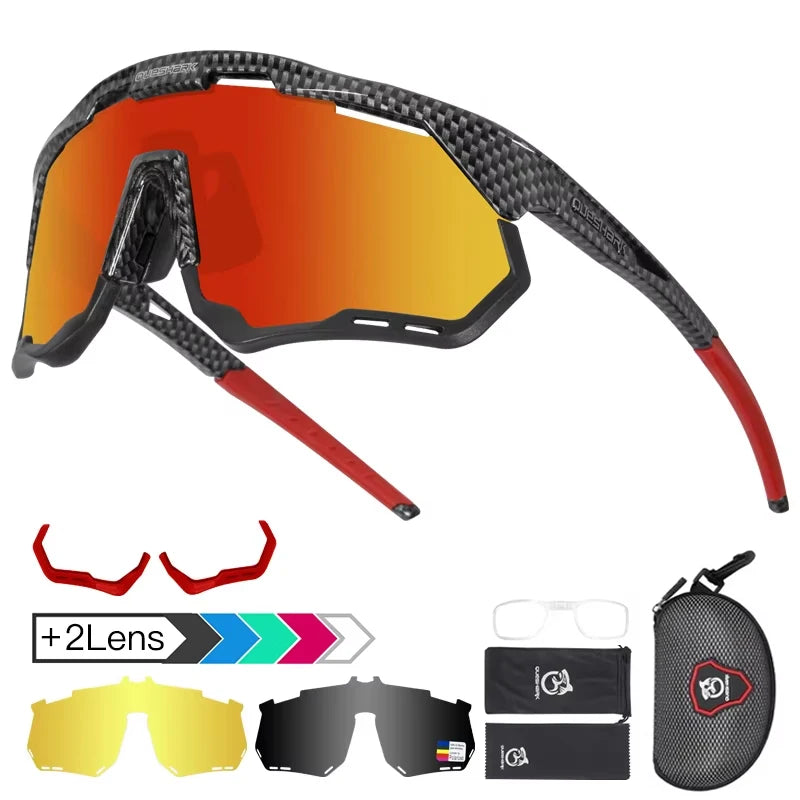 Sports Sunglasses with Modular Frame