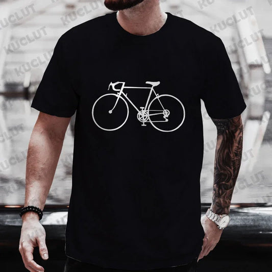 Chemise de vélo surdimensionnée pour hommes