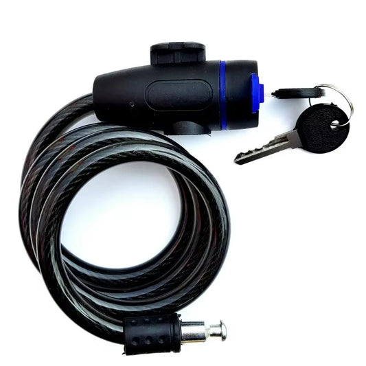 Blocco del cavo di sicurezza della bici