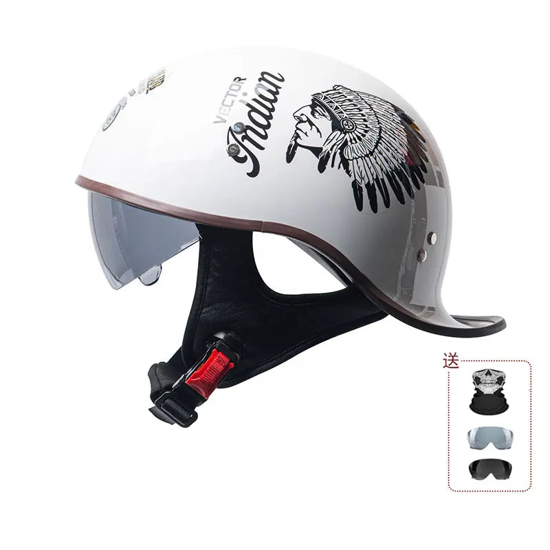 Retro Cruiser Half-Face Helmet