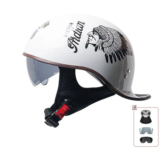 Retro Cruiser Half-Face Helmet