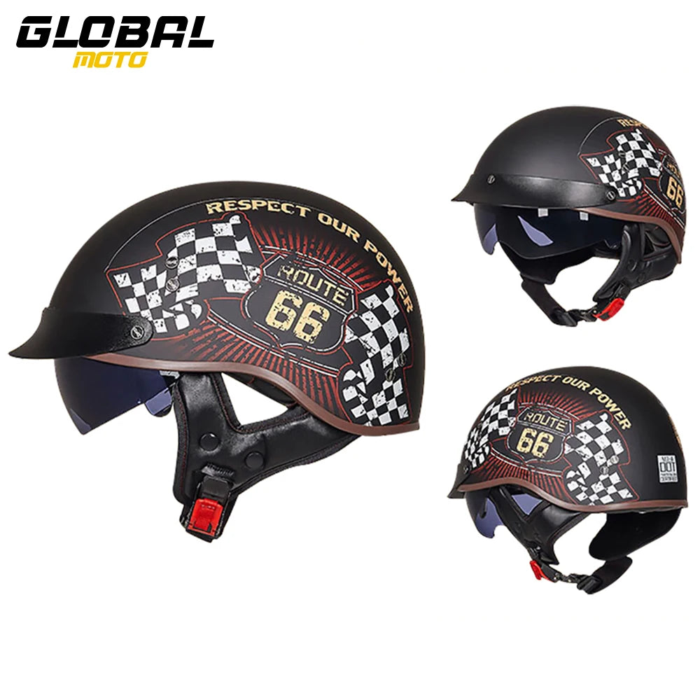 Retro Half-Shell Cycling Helmet