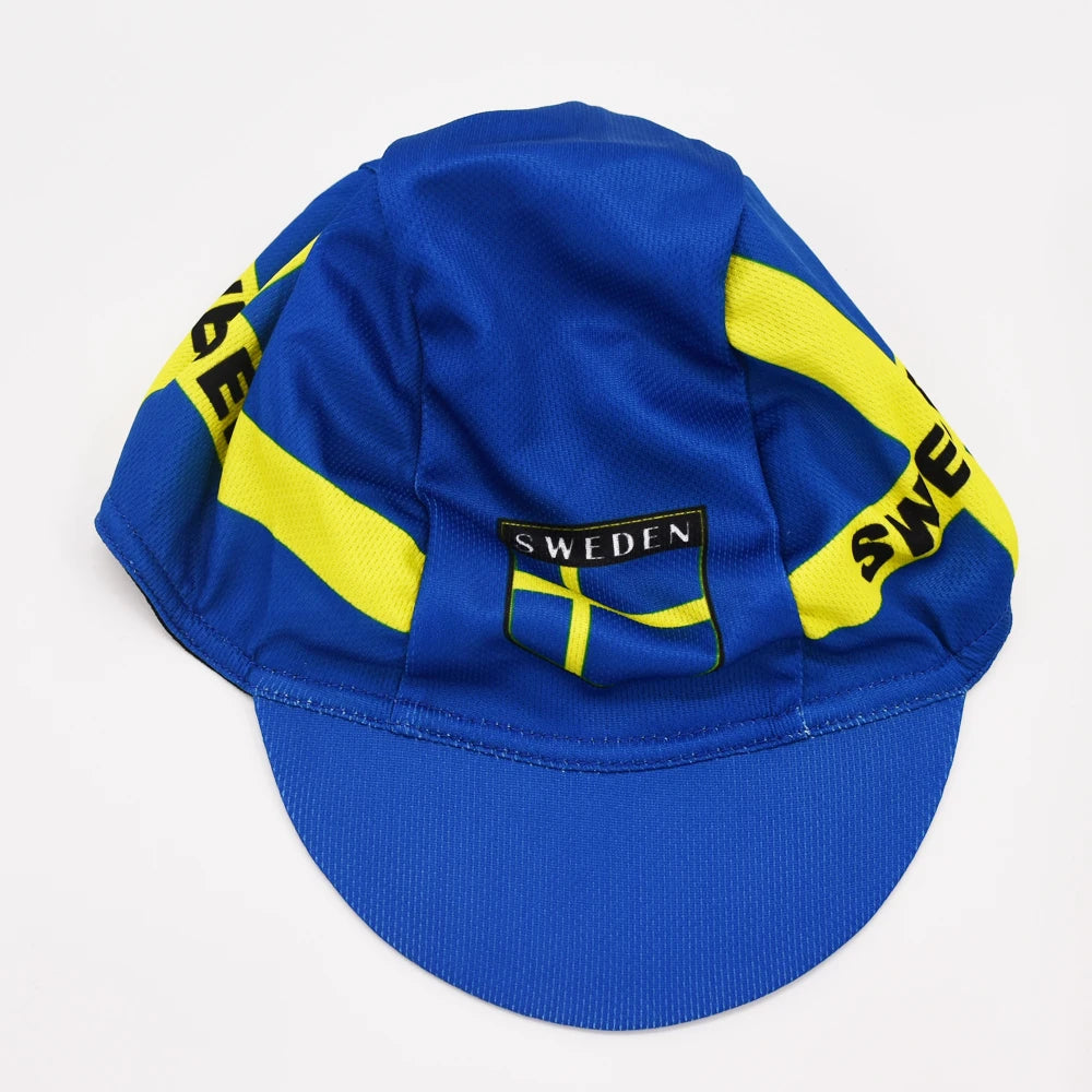 Gorra de ciclismo Suecia