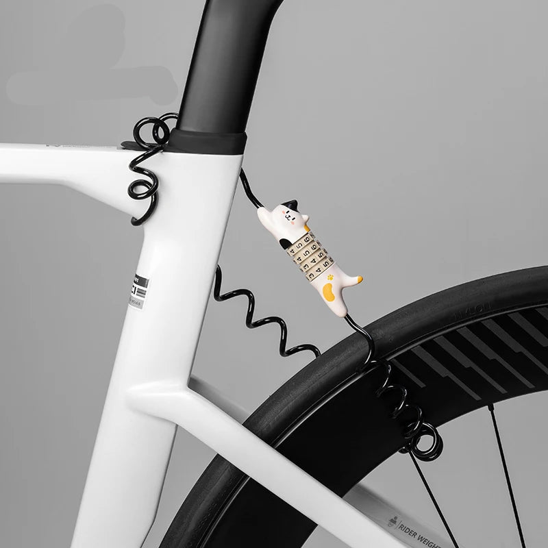 Kawaii Cat-förmige Fahrradschloss