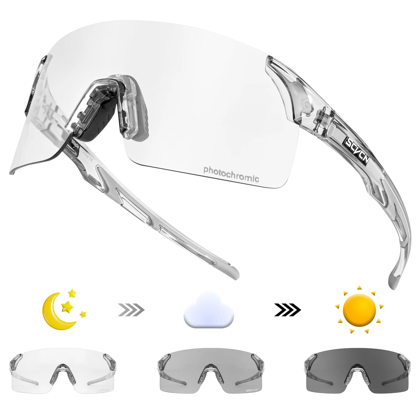 Futuristic Shield Sunglasses