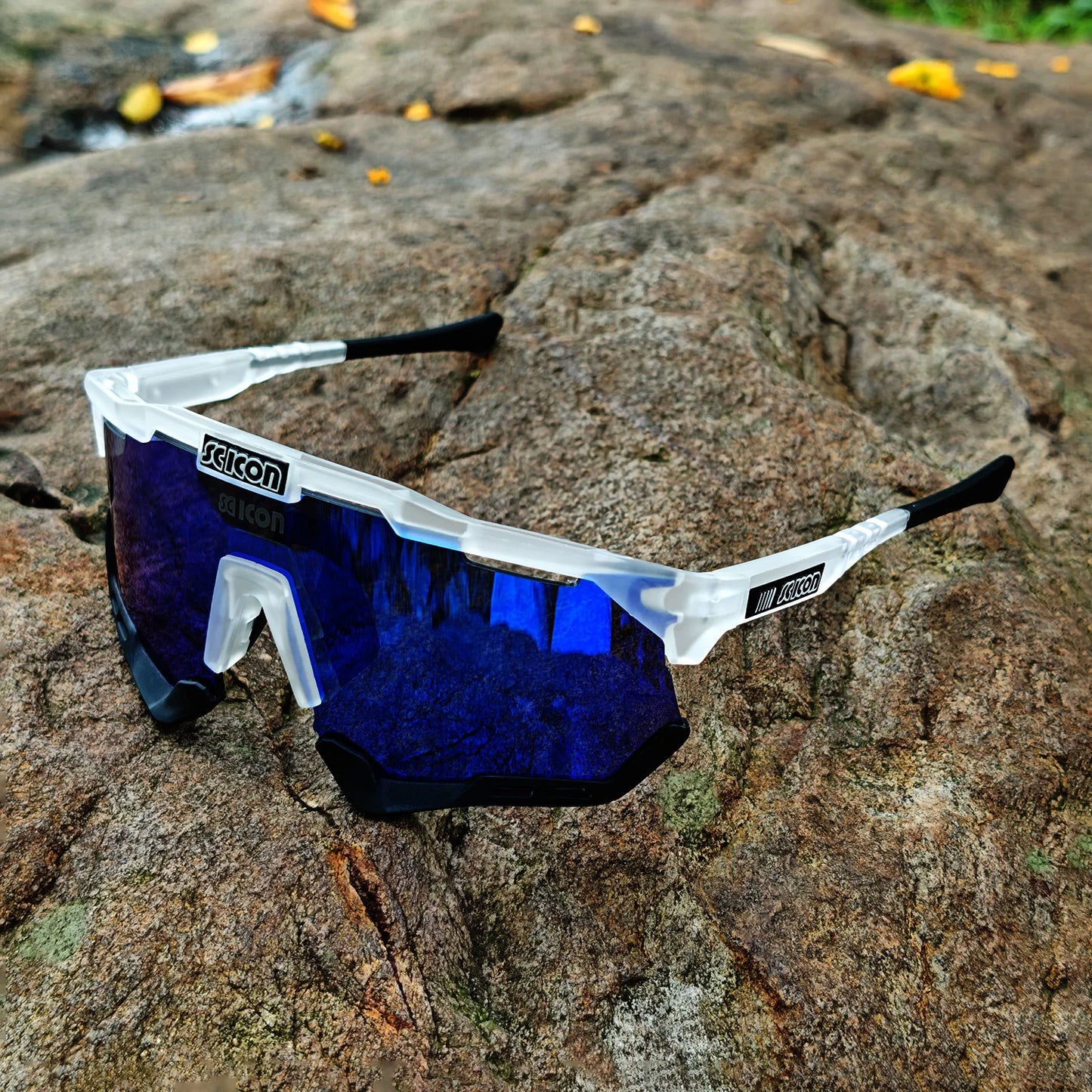 Aggressive Sport Shield Sunglasses
