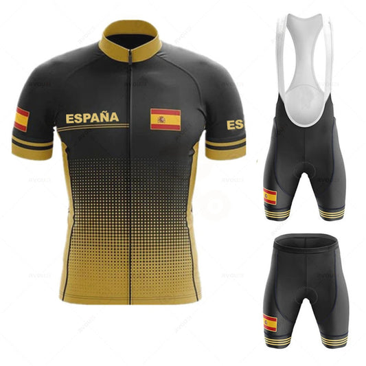 Conjunto de ciclismo Espanha