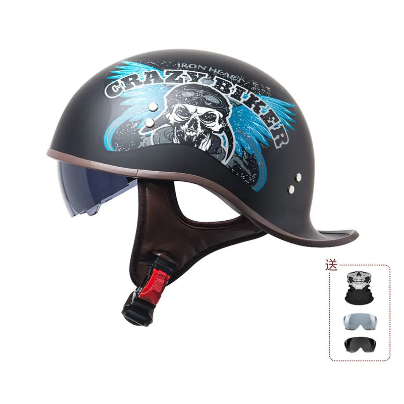 Retro Cruiser Half-Face Helmet