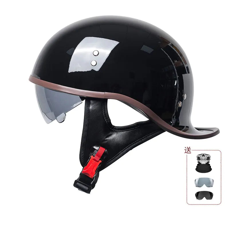 Retro Cruiser Half-Face Helmet