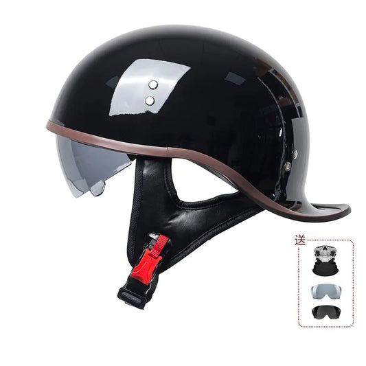 Retro Cruiser Half-Face Helmet