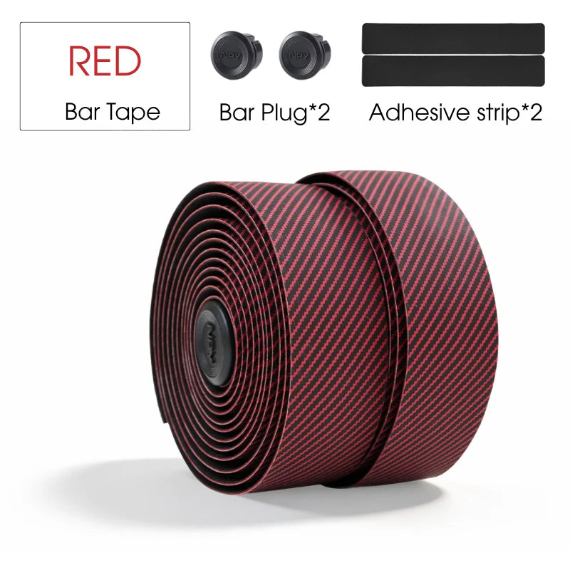 Road Bike Handlebar Tape – Anti-Slip Waterproof PU+EVA Bar Wrap