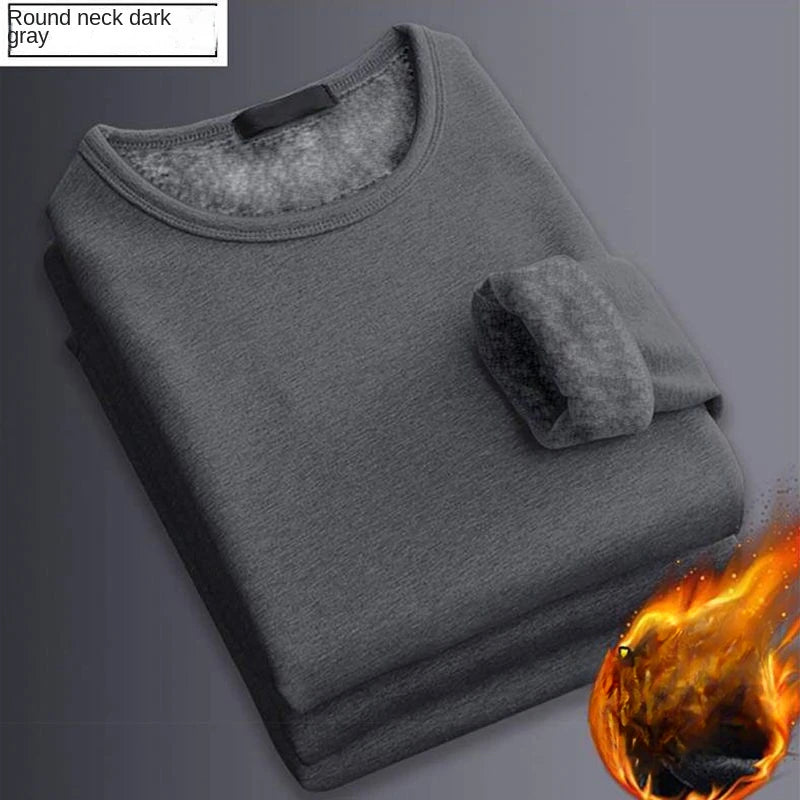 Ultraweiches, mit Fleece gefüttertes Thermoshirt