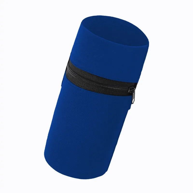 Wrist Wallet with Zipper Pocket