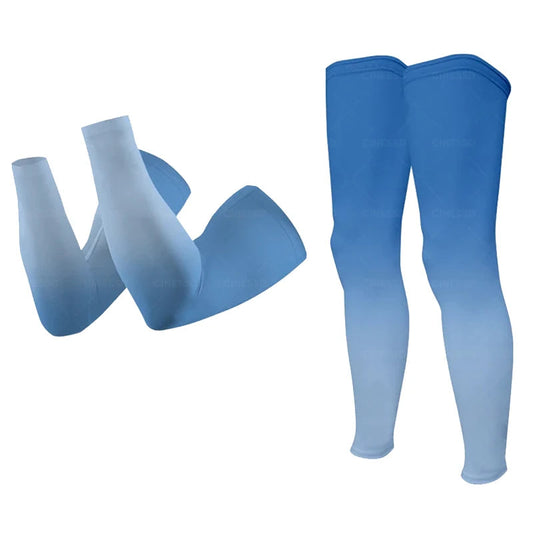 Manguitos y calentadores de piernas para bicicleta UV