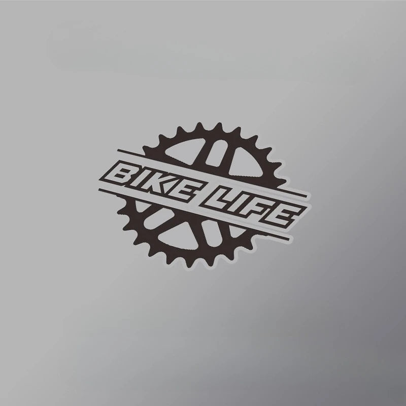 Decalcomania in vinile impermeabile Bike Life