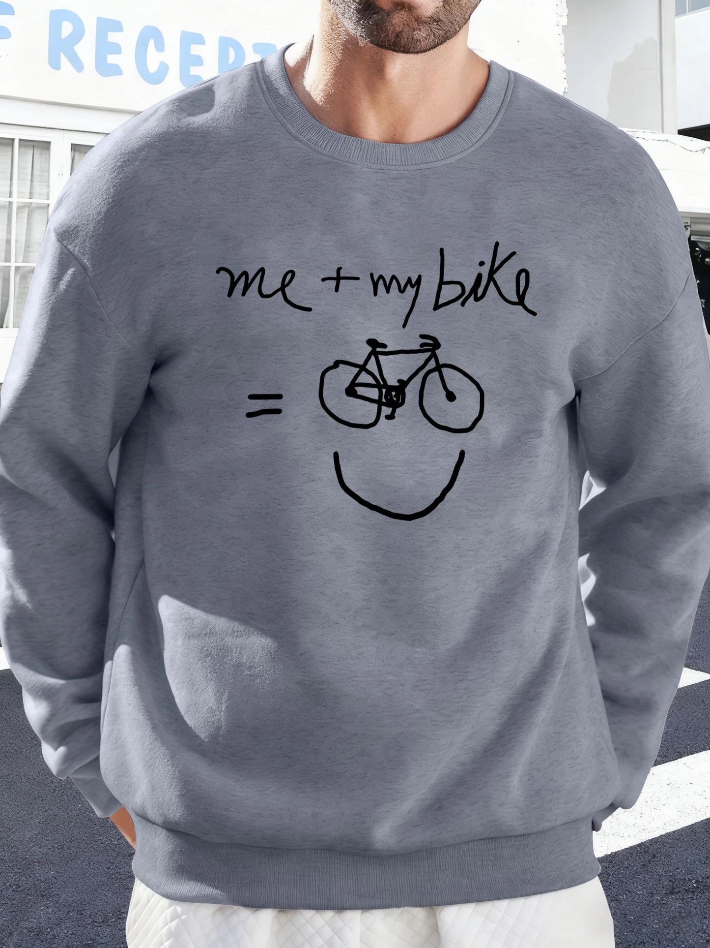 Me + My Bike Crewneck Sweatshirt