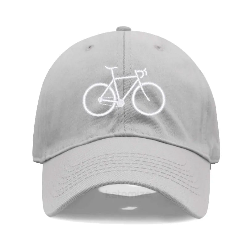 Fahrrad-Baseballmütze aus Baumwolle