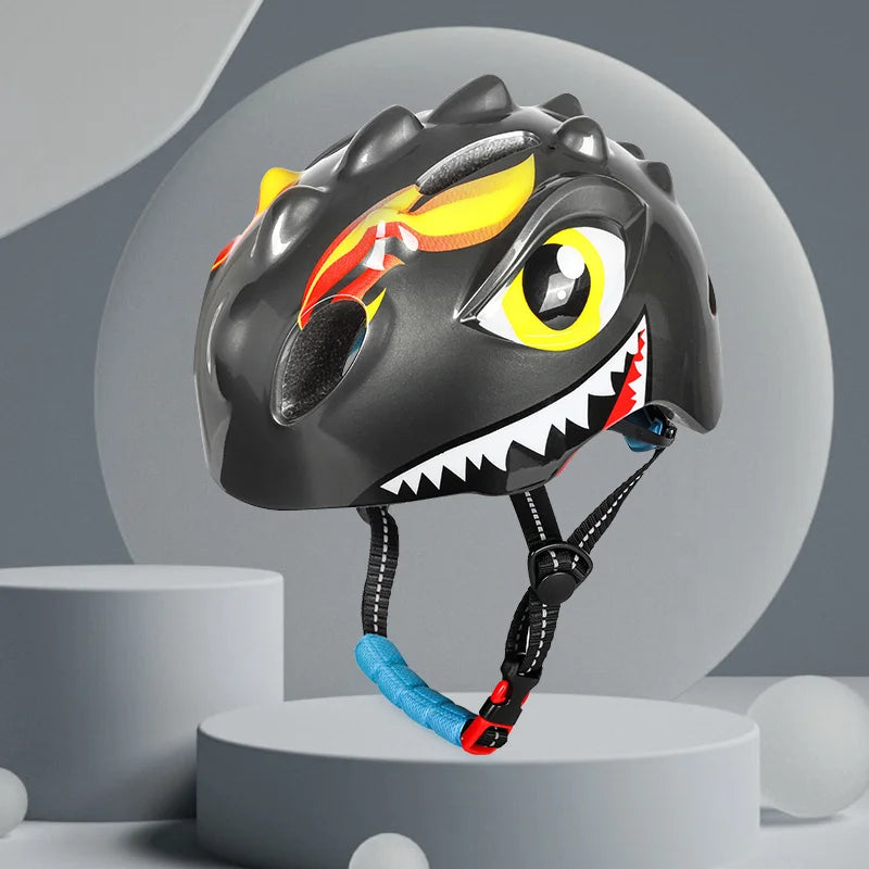 Dinosaurier -Fahrradhelm des Kindes