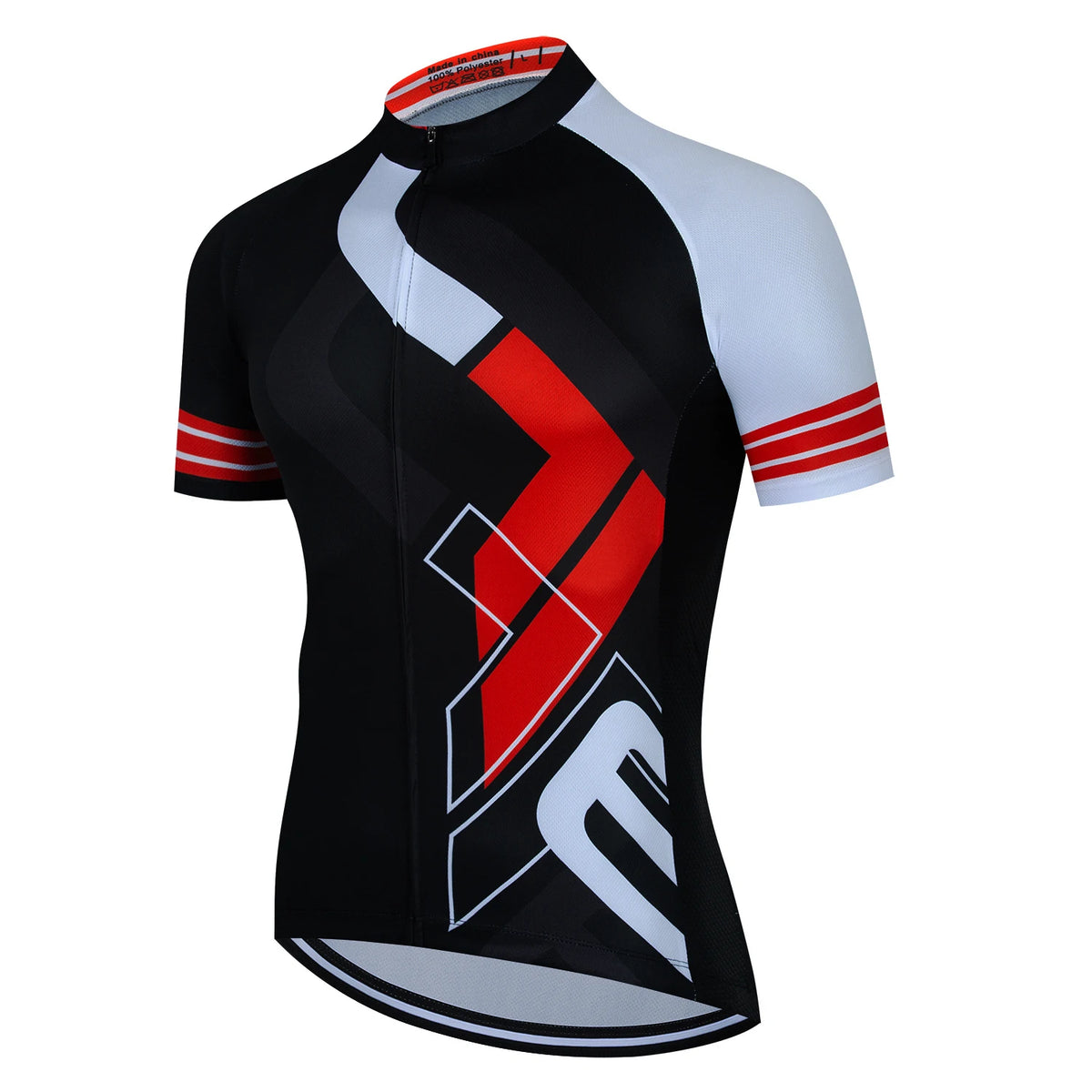 Men’s Short-Sleeve Cycling Jersey – 3D Ergonomic Cut, Cool Max Fabric & Extended Hem